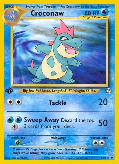 Croconaw (32/105) [Neo Genesis]