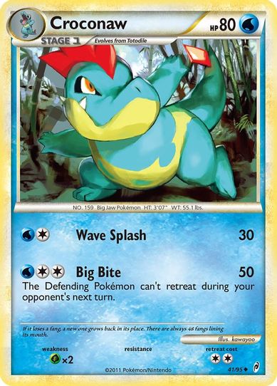 Croconaw (41/95) [Call of Legends]
