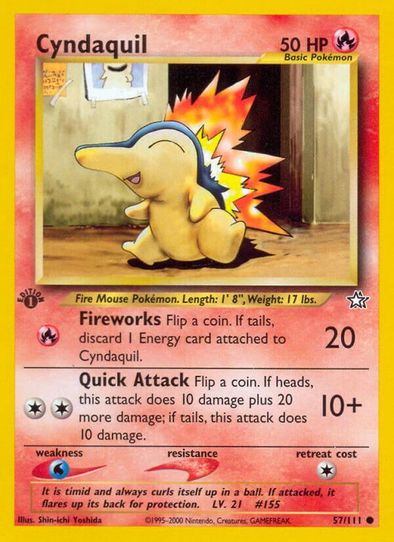 Cyndaquil (57/105) [Neo Genesis]