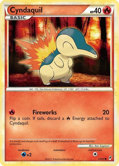 Cyndaquil (55/95) [Call of Legends]