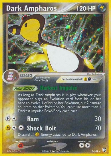 Dark Ampharos (2/109) [Team Rocket Returns]