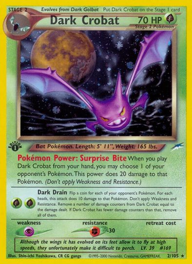 Dark Crobat (2/105) [Neo Destiny]