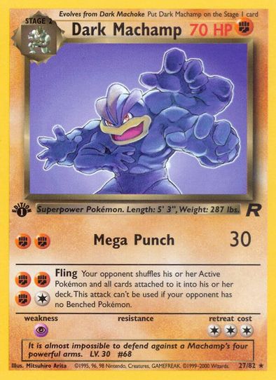 Dark Machamp (27/82) [Team Rocket]