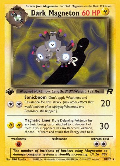 Dark Magneton (28/82) [Team Rocket]