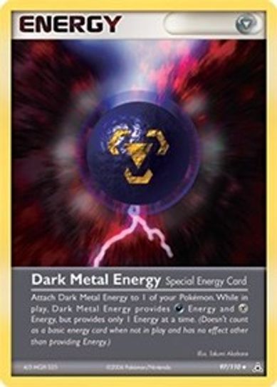 Dark Metal Energy (97/111) [EX: Holon Phantoms]