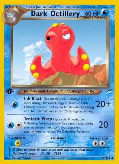 Dark Octillery (62/105) [Neo Destiny]