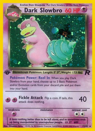 Dark Slowbro (12/82) [Team Rocket]