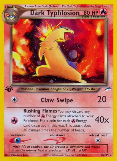 Dark Typhlosion (10/105) [Neo Destiny]