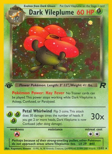 Dark Vileplume (13/82) [Team Rocket]
