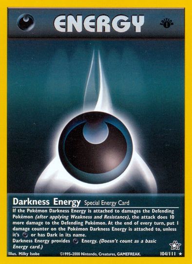 Darkness Energy (Special) (104/105) [Neo Genesis]