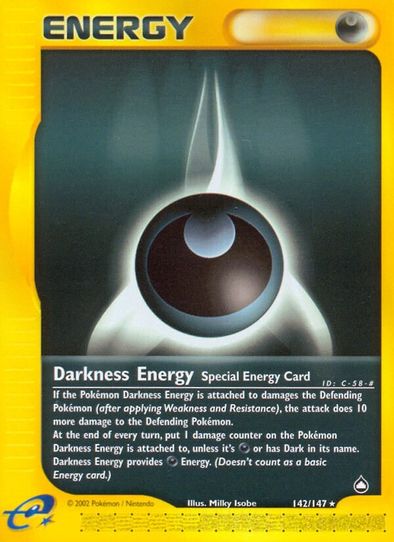 Darkness Energy (Special) (142/147) [Aquapolis]