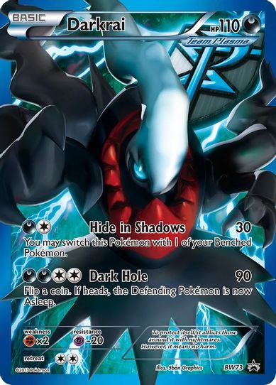 Darkrai (Team Plasma) - BW (BW73) [Black And White Promos]