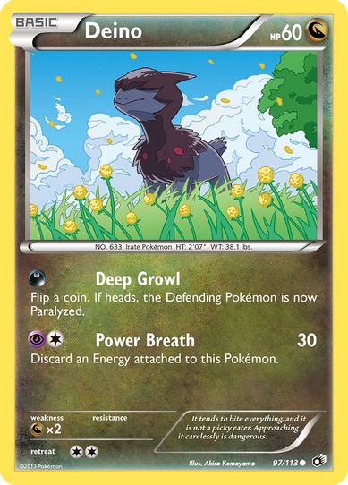 Deino (97/113) [Legendary Treasures]
