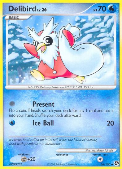 Delibird (36/106) [Great Encounters]