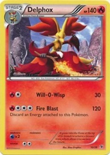 Delphox (10/39) [Kalos Starter Set]