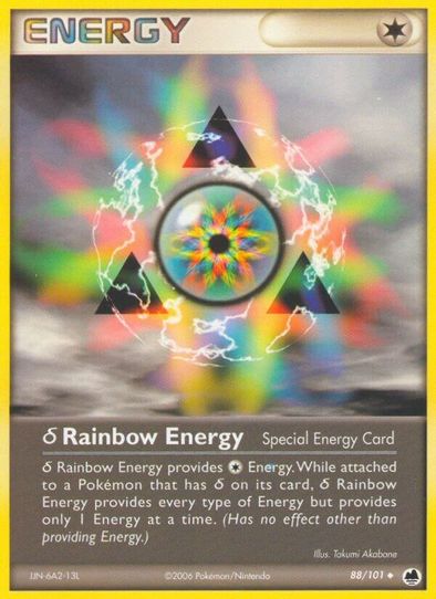 Delta Species Rainbow Energy (88/101) [EX: Dragon Frontiers]