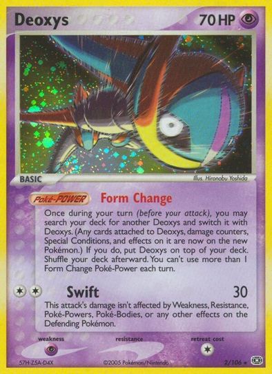 Deoxys (Speed Forme) (2/106) [EX: Emerald]