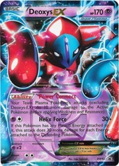 Deoxys EX (Team Plasma) - BW (BW82) [Black And White Promos]