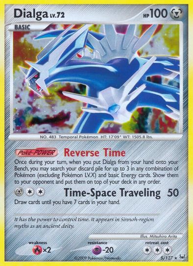 Dialga Lv. (5/127) [Platinum: Base Set]