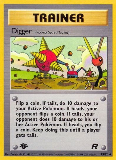 Digger (75/82) [Team Rocket]