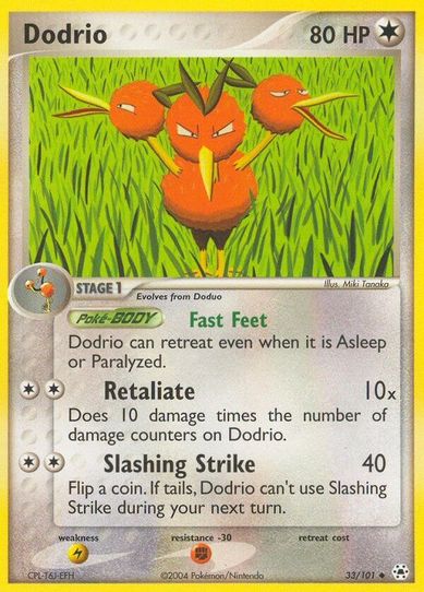 Dodrio (33/101) [Hidden Legends]