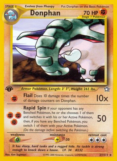 Donphan (21/105) [Neo Genesis]
