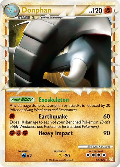 Donphan (Prime) (107/102) [HeartGold SoulSilver]