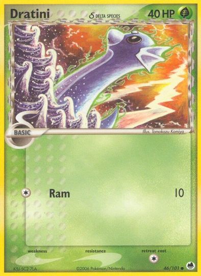 Dratini (Delta Species) (46/101) [EX: Dragon Frontiers]