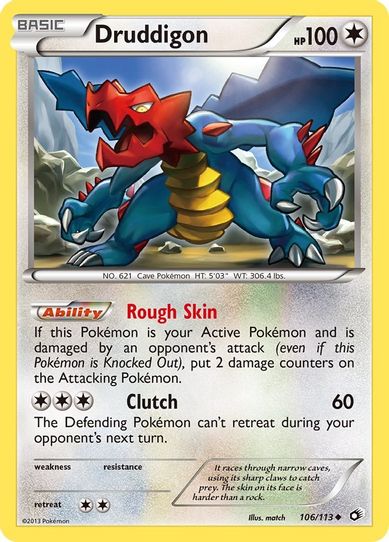 Druddigon (106/113) [Legendary Treasures]