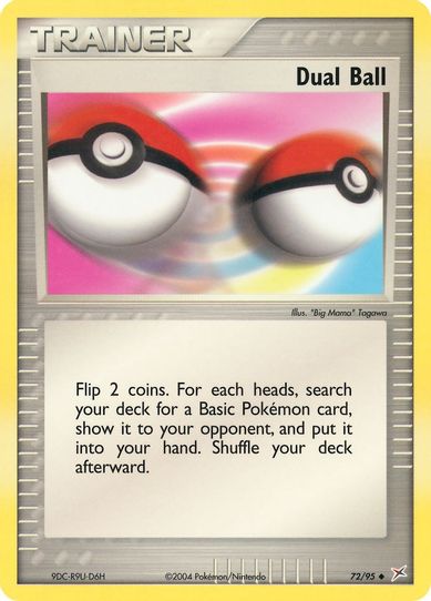 Dual Ball (72/95) [EX: Team Magma Vs Team Aqua]