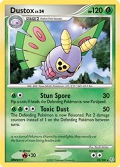 Dustox (25/130) [Diamond & Pearl: Base Set]