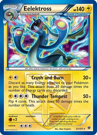 Eelektross (Team Plasma) (33/101) [Black & White: Plasma Blast]