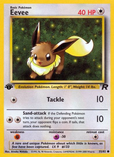 Eevee (55/82) [Team Rocket]