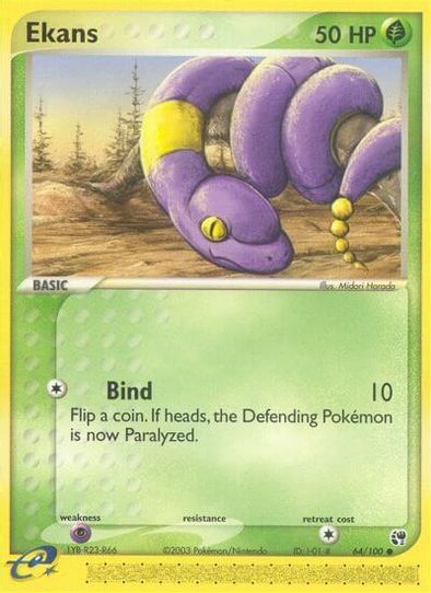 ekans pokemon card price 26/68 034/073 Arbok Reverse Holo Listed cards may have imperfections. ekans pokemon card value Ekans