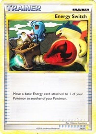 Energy Switch (Raichu) (29/30) [HGSS Trainer Kit: Gyarados & Raichu]