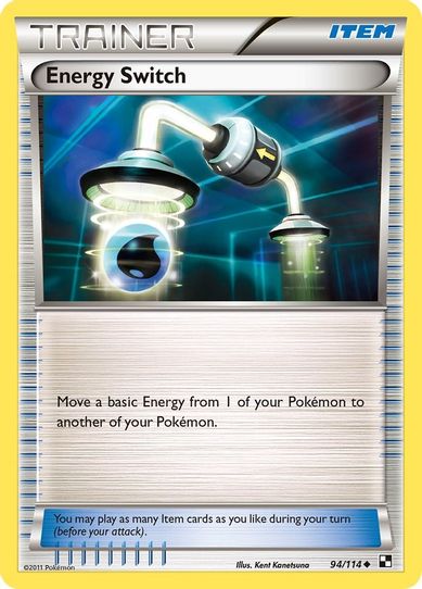 Energy Switch (94/114) [Black and White]