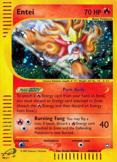 Entei (H8) [Aquapolis]