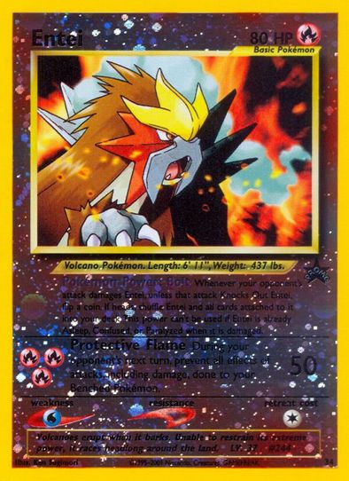 Entei (34/63) [WoTC Promo]