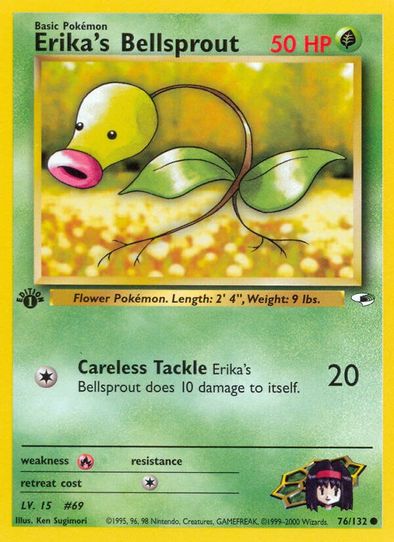 Erika's Bellsprout (76/132) [Gym Heroes]