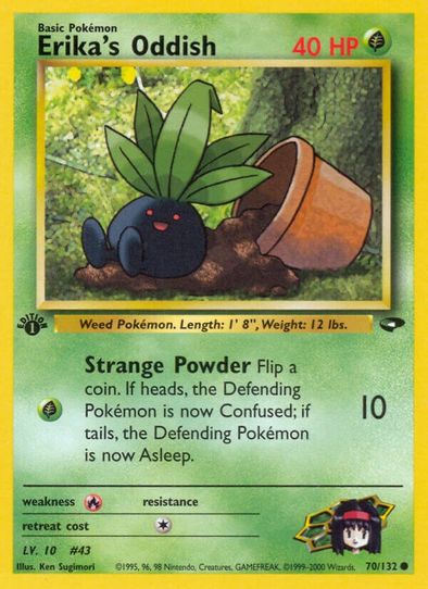 Erika's Oddish (70/132) [Gym Challenge]
