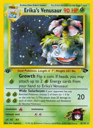 Erika's Venusaur (4/132) [Gym Challenge]