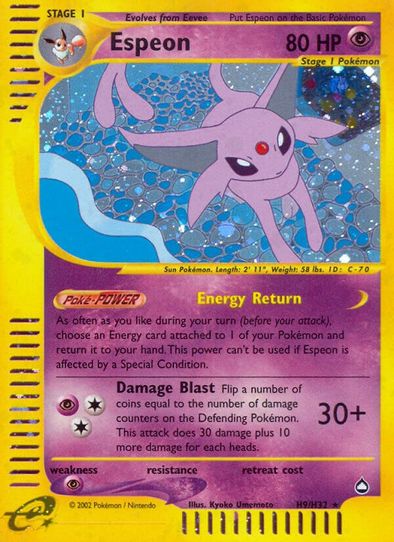 Espeon (H9) [Aquapolis]