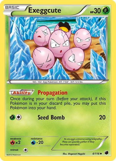 Exeggcute (4/90) [HeartGold SoulSilver]