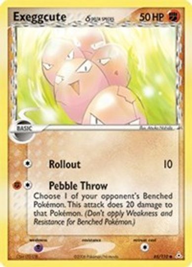 Exeggcute (Delta Species) (65/111) [EX: Holon Phantoms]