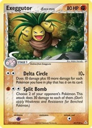 Exeggutor (Delta Species) (41/111) [EX: Holon Phantoms]