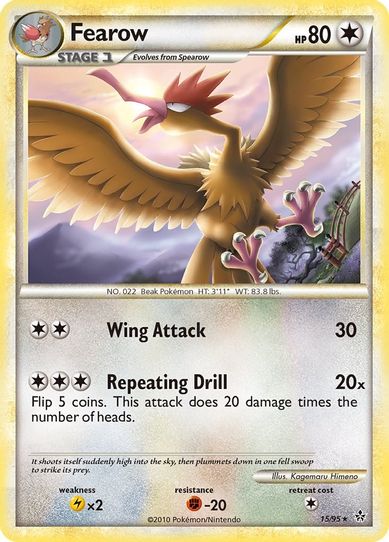 Fearow (15/95) [Heartgold & Soulsilver: Unleashed]