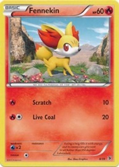 Fennekin (8/39) [Kalos Starter Set]