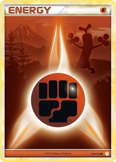 Fighting Energy (120/114) (Energy Holo) [Black and White]