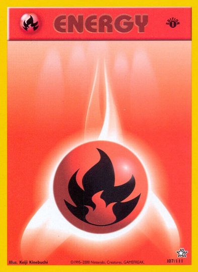 Fire Energy (107/105) [Neo Genesis]