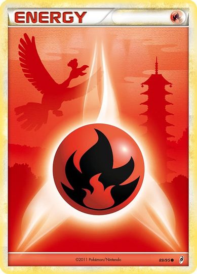 Fire Energy (89/95) [Call of Legends]